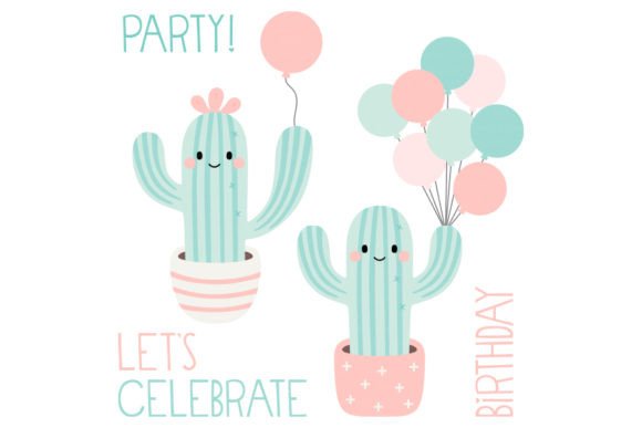 Bring Desert Charm to Your Projects with Cactus Cuties Digital Clipart