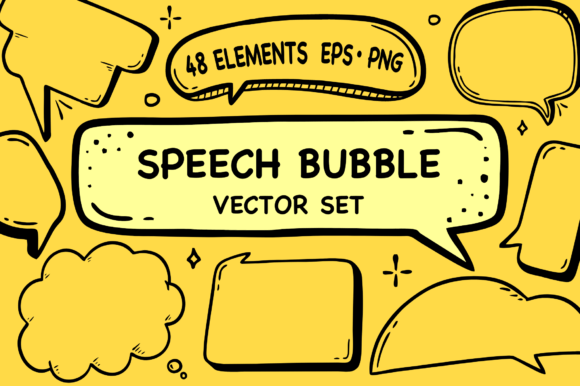 CPEECH BUBBLE Vector Illustrations: Adding Personality to Your Projects
