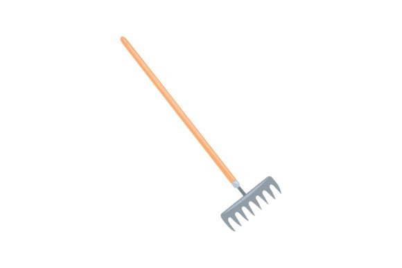 Garden Rakes: A Designer’s Guide to Garden Tools Illustrations