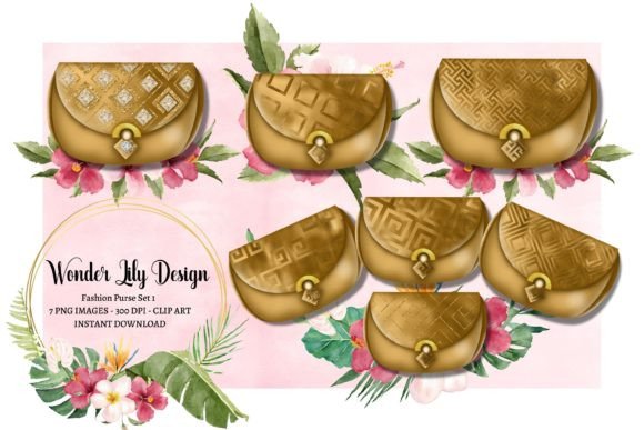 Gold Standard Style: Elevating Your Creative Projects with Fashion Illustrations Purses