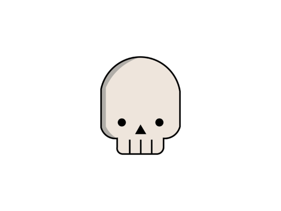 Halloween Skeleton Illustrations: Beyond the Font, A Design Toolkit