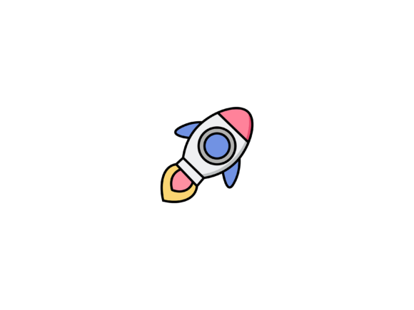 Launch Your Creativity: The Versatile Space Rocket Illustrations