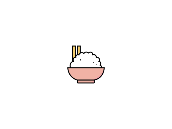 Restaurant Rice Illustrations: Beyond the Font, A Design Toolkit