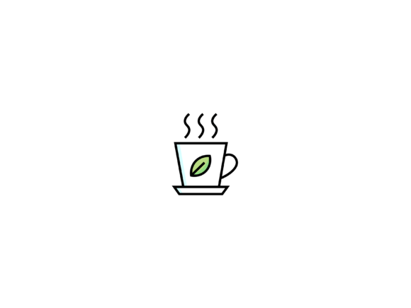 Restaurant Tea Illustrations: Design Assets for Spring Projects