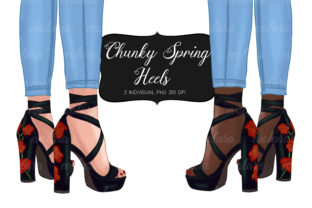 Styling Your Projects with High Heel Shoe Illustrations